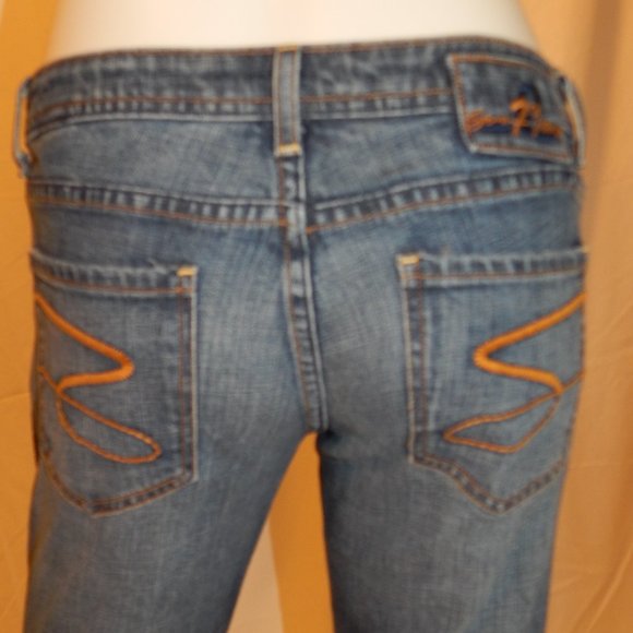 Seven 7-SIZE 26-DESIGNER SLIM BOOT CUT JEANS - Picture 3 of 14
